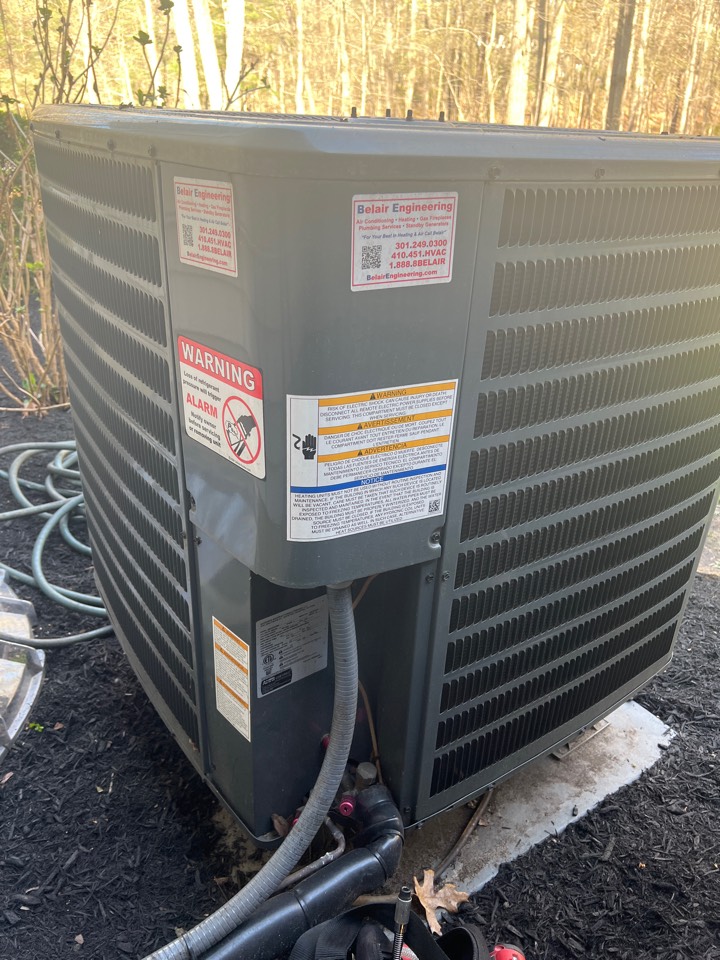 Severn MD AC heat pump air conditioner repair service call